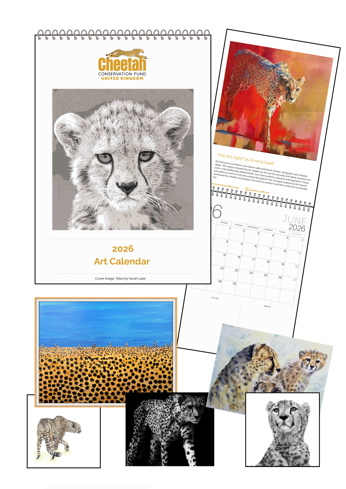 CCF UK 2026 Art Calendar